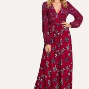 SHEIN Long Sleeve Maxi Dress
